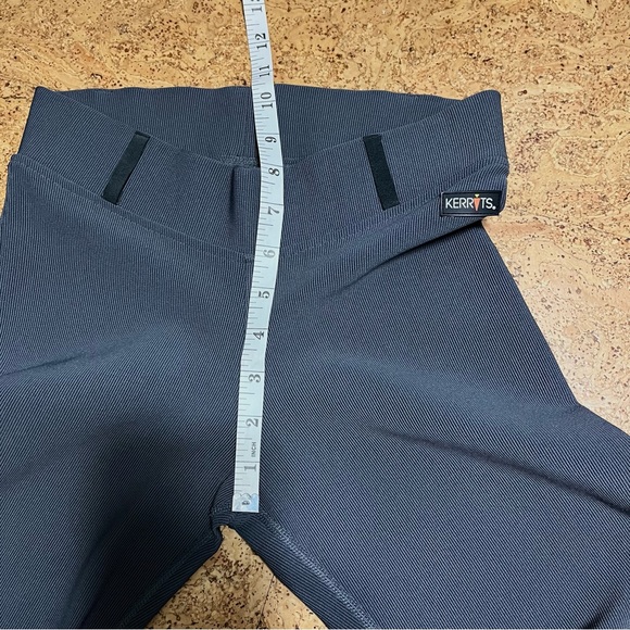 Kerrits Microcord Ribbed Knit Extended Knee Patch Bootcut Riding Pant Sz XS - Picture 12 of 14